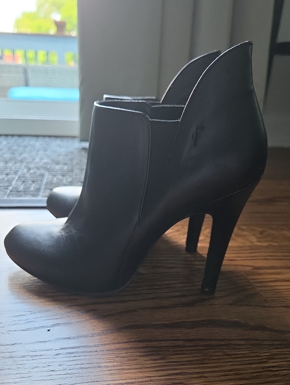 BCBG black Stiletto Booties